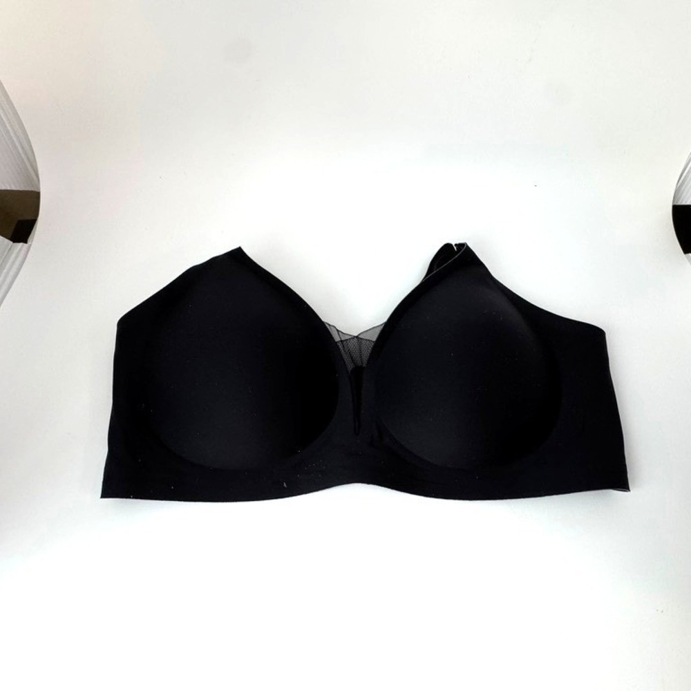 BOOMBA Ava Comfy Bra Onyx Black Small Seamless Wire-Free - Picture 2 of 6